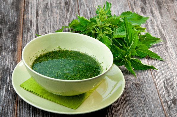Nettle leaves infusion - folk remedies for diabetes