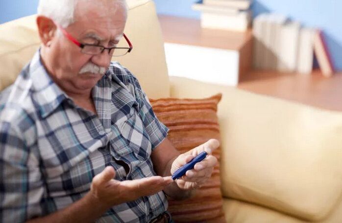 A diabetic should check blood sugar levels and take blood sugar-lowering medications