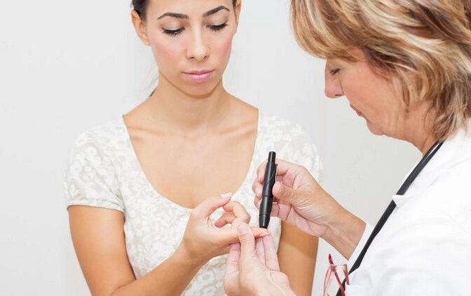 Before prescribing insulin, the doctor will conduct a blood sugar test